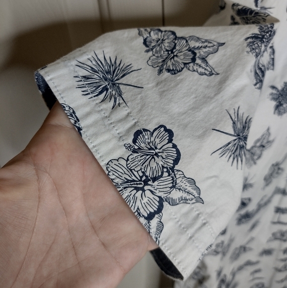 TOP QUALITY Huntington Beach Club Men's XXL Hawaiian Button Down Camp Shirt - Picture 5 of 9